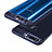 Cover Silicone Trasparente Specchio Laterale 360 Gradi per Huawei Honor 9 Premium Blu