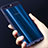 Cover Silicone Trasparente Specchio Laterale 360 Gradi per Huawei Honor 9 Premium Blu