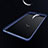 Cover Silicone Trasparente Specchio Laterale 360 Gradi per Huawei Honor 9 Premium Blu