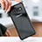 Cover Silicone Trasparente Specchio Laterale per Samsung Galaxy S10 5G Nero