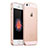 Cover Silicone Trasparente Ultra Slim Morbida per Apple iPhone 5 Rosa