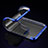 Cover Silicone Trasparente Ultra Slim Morbida per Huawei Honor 7A Blu