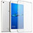 Cover Silicone Trasparente Ultra Slim Morbida per Huawei MediaPad M3 Chiaro