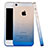 Cover Silicone Trasparente Ultra Slim Morbida Sfumato per Apple iPhone 5 Blu