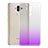 Cover Silicone Trasparente Ultra Slim Morbida Sfumato per Huawei Mate 9 Viola