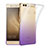 Cover Silicone Trasparente Ultra Slim Morbida Sfumato per Huawei P9 Plus Viola