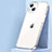 Cover Silicone Trasparente Ultra Sottile Morbida A01 per Apple iPhone 14 Plus Chiaro