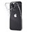 Cover Silicone Trasparente Ultra Sottile Morbida A02 per Apple iPhone 13 Chiaro