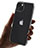 Cover Silicone Trasparente Ultra Sottile Morbida A02 per Apple iPhone 13 Mini Chiaro