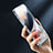 Cover Silicone Trasparente Ultra Sottile Morbida A04 per Apple iPhone 13 Chiaro