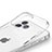 Cover Silicone Trasparente Ultra Sottile Morbida A06 per Apple iPhone 14 Pro Chiaro