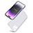 Cover Silicone Trasparente Ultra Sottile Morbida C02 per Apple iPhone 14 Chiaro