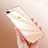 Cover Silicone Trasparente Ultra Sottile Morbida F02 per Apple iPhone 7 Plus Chiaro