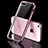 Cover Silicone Trasparente Ultra Sottile Morbida H01 per Apple iPhone SE Rosa