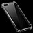 Cover Silicone Trasparente Ultra Sottile Morbida H02 per Apple iPhone 5 Chiaro