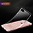 Cover Silicone Trasparente Ultra Sottile Morbida H02 per Apple iPhone SE (2020) Chiaro