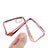 Cover Silicone Trasparente Ultra Sottile Morbida H03 per Apple iPhone 5S Rosa