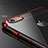 Cover Silicone Trasparente Ultra Sottile Morbida H03 per Apple iPhone 6S Plus Rosso