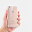 Cover Silicone Trasparente Ultra Sottile Morbida H04 per Apple iPhone 6 Chiaro