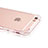 Cover Silicone Trasparente Ultra Sottile Morbida H04 per Apple iPhone 6S Chiaro