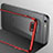 Cover Silicone Trasparente Ultra Sottile Morbida H04 per Apple iPhone 8 Rosso