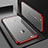 Cover Silicone Trasparente Ultra Sottile Morbida H04 per Apple iPhone 8 Rosso