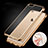 Cover Silicone Trasparente Ultra Sottile Morbida H06 per Apple iPhone 6S Oro