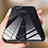 Cover Silicone Trasparente Ultra Sottile Morbida H09 per Apple iPhone 8 Grigio
