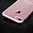 Cover Silicone Trasparente Ultra Sottile Morbida H10 per Apple iPhone 8 Chiaro