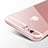 Cover Silicone Trasparente Ultra Sottile Morbida H12 per Apple iPhone 6 Chiaro