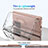 Cover Silicone Trasparente Ultra Sottile Morbida K01 per Samsung Galaxy Note 20 Ultra 5G Chiaro