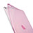 Cover Silicone Trasparente Ultra Sottile Morbida per Apple iPad Air 2 Rosa