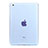 Cover Silicone Trasparente Ultra Sottile Morbida per Apple iPad Mini 2 Cielo Blu