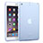 Cover Silicone Trasparente Ultra Sottile Morbida per Apple iPad Mini 3 Cielo Blu