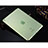 Cover Silicone Trasparente Ultra Sottile Morbida per Apple iPad Mini 4 Verde
