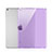 Cover Silicone Trasparente Ultra Sottile Morbida per Apple iPad Pro 12.9 Viola