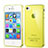 Cover Silicone Trasparente Ultra Sottile Morbida per Apple iPhone 4S Giallo