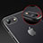 Cover Silicone Trasparente Ultra Sottile Morbida per Apple iPhone 7 Nero