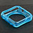 Cover Silicone Trasparente Ultra Sottile Morbida per Apple iWatch 2 38mm Blu