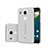 Cover Silicone Trasparente Ultra Sottile Morbida per Google Nexus 5X Grigio