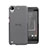 Cover Silicone Trasparente Ultra Sottile Morbida per HTC Desire 630 Grigio