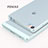 Cover Silicone Trasparente Ultra Sottile Morbida per Huawei P8 Max Blu