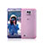 Cover Silicone Trasparente Ultra Sottile Morbida per LG X Cam Rosa