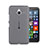 Cover Silicone Trasparente Ultra Sottile Morbida per Microsoft Lumia 640 XL Lte Grigio