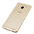 Cover Silicone Trasparente Ultra Sottile Morbida per Samsung Galaxy C5 SM-C5000 Oro