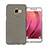 Cover Silicone Trasparente Ultra Sottile Morbida per Samsung Galaxy C7 SM-C7000 Grigio
