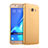 Cover Silicone Trasparente Ultra Sottile Morbida per Samsung Galaxy J7 (2016) J710F J710FN Oro