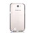 Cover Silicone Trasparente Ultra Sottile Morbida per Samsung Galaxy Note 2 N7100 N7105 Grigio