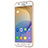 Cover Silicone Trasparente Ultra Sottile Morbida per Samsung Galaxy On5 (2016) G570 G570F Oro
