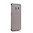 Cover Silicone Trasparente Ultra Sottile Morbida per Samsung Galaxy S6 Edge SM-G925 Grigio